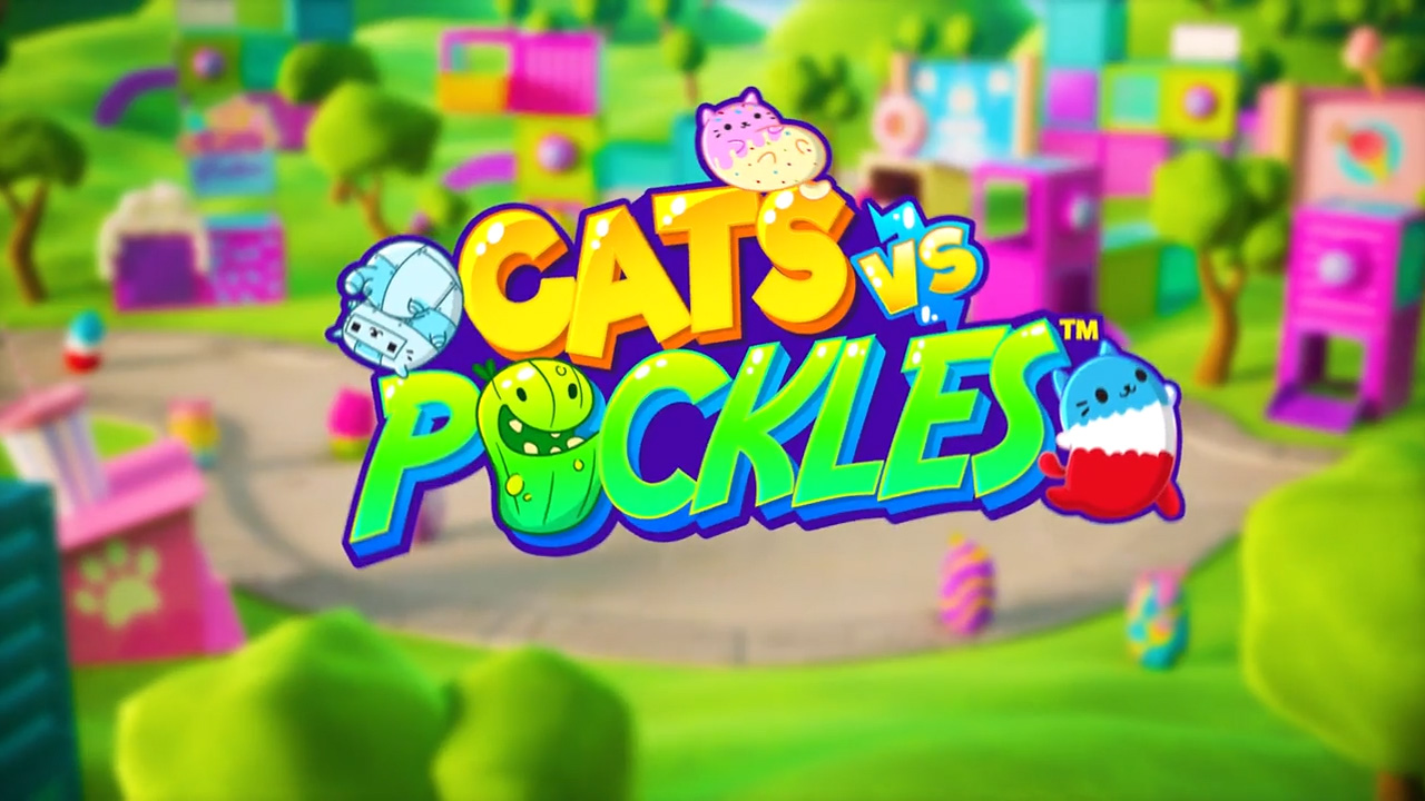 Water-Meow-Lon & Waffles are You Team Cat or Team Pickle? Collect Them All! 4 Cute Cuddly Collectible Bean Plush Toy 2-Pack Cats vs Pickles 